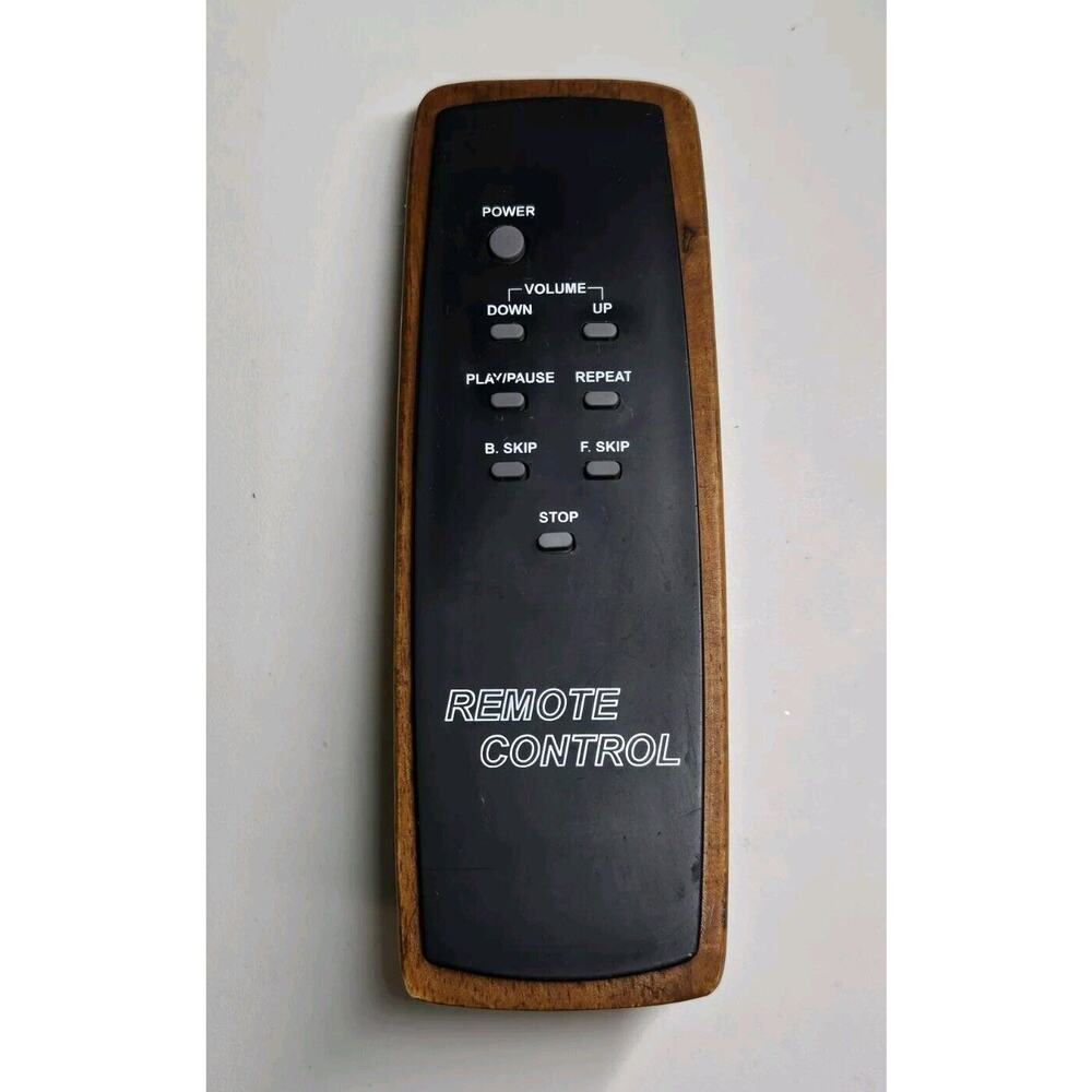 Vintage Wooden Nostalgic CD Player Remote Control – Classic Look
